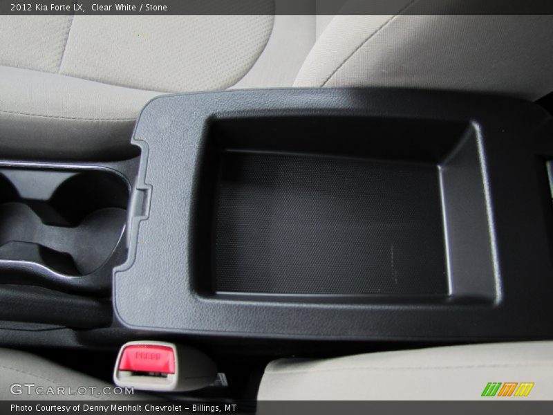 Clear White / Stone 2012 Kia Forte LX