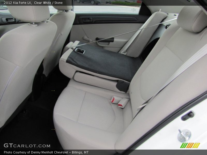 Clear White / Stone 2012 Kia Forte LX