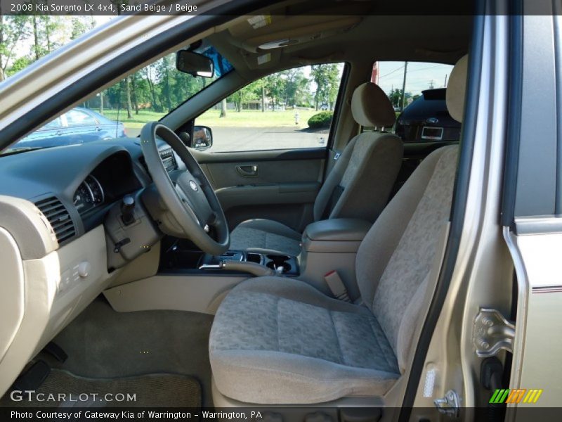 Sand Beige / Beige 2008 Kia Sorento LX 4x4