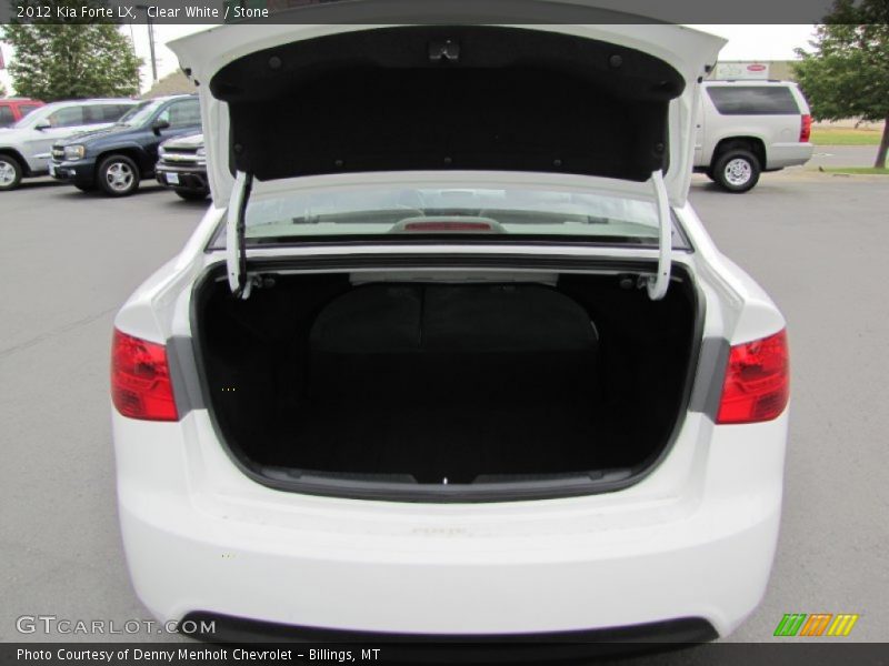 Clear White / Stone 2012 Kia Forte LX