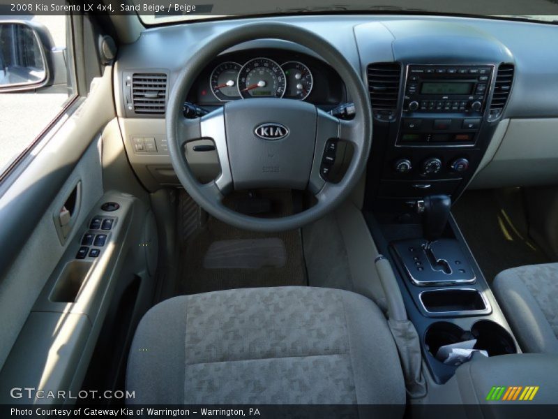 Sand Beige / Beige 2008 Kia Sorento LX 4x4