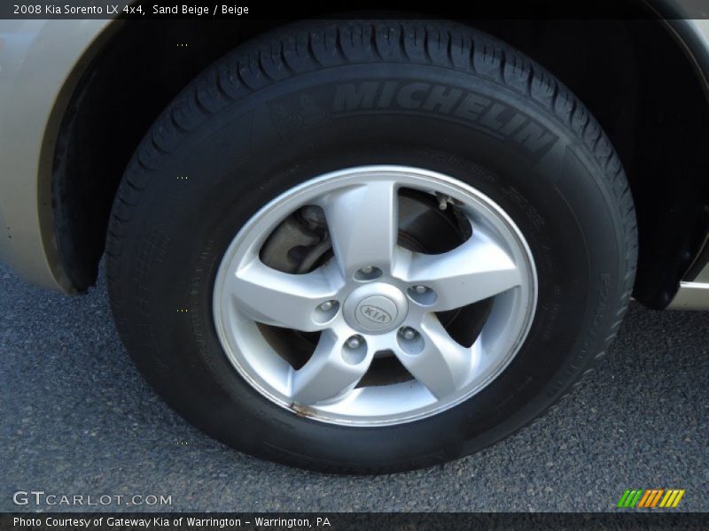 Sand Beige / Beige 2008 Kia Sorento LX 4x4