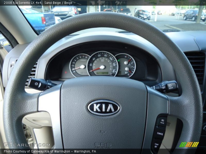 Sand Beige / Beige 2008 Kia Sorento LX 4x4