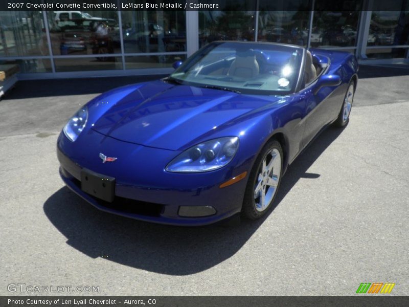 Front 3/4 View of 2007 Corvette Convertible