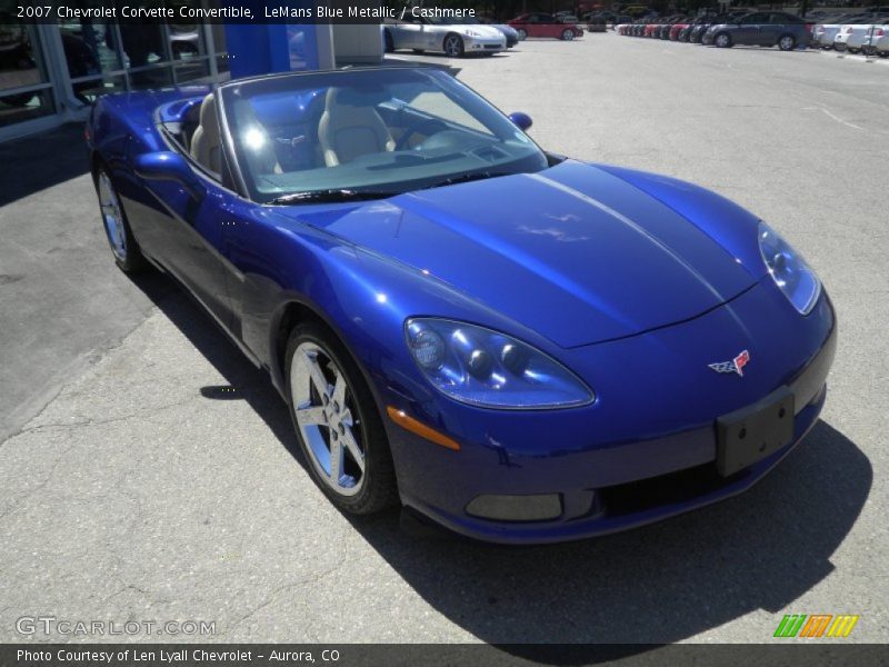 Front 3/4 View of 2007 Corvette Convertible
