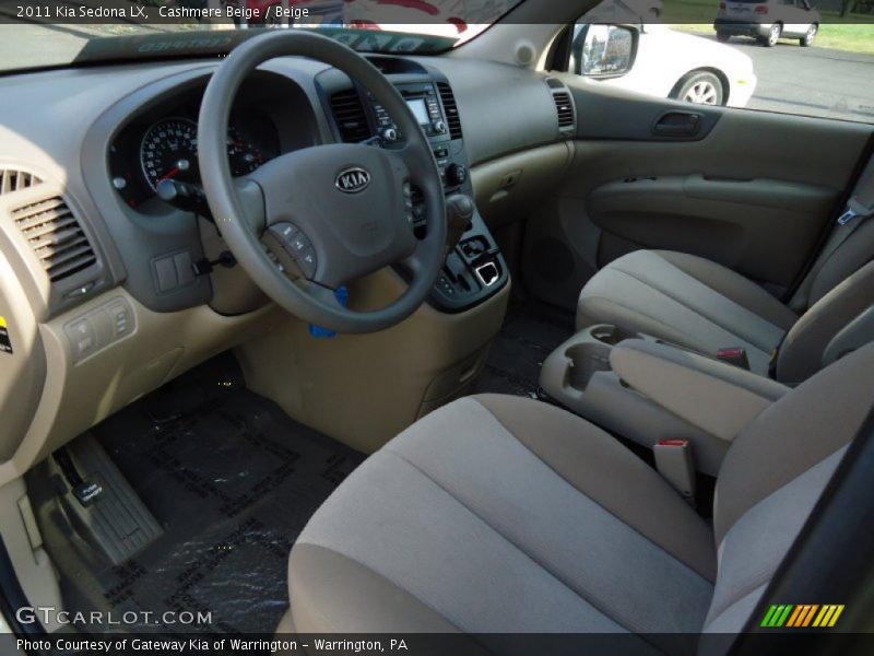 Cashmere Beige / Beige 2011 Kia Sedona LX