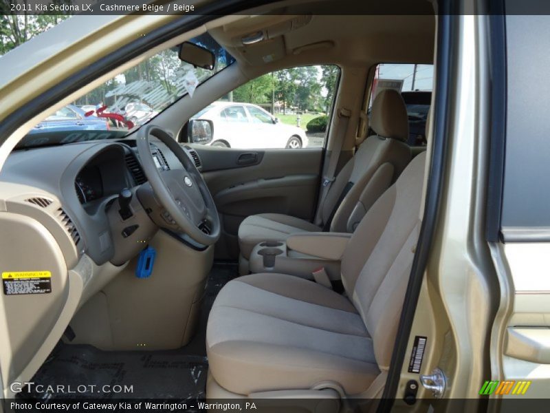 Cashmere Beige / Beige 2011 Kia Sedona LX