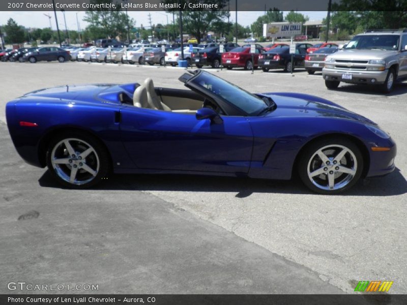  2007 Corvette Convertible LeMans Blue Metallic