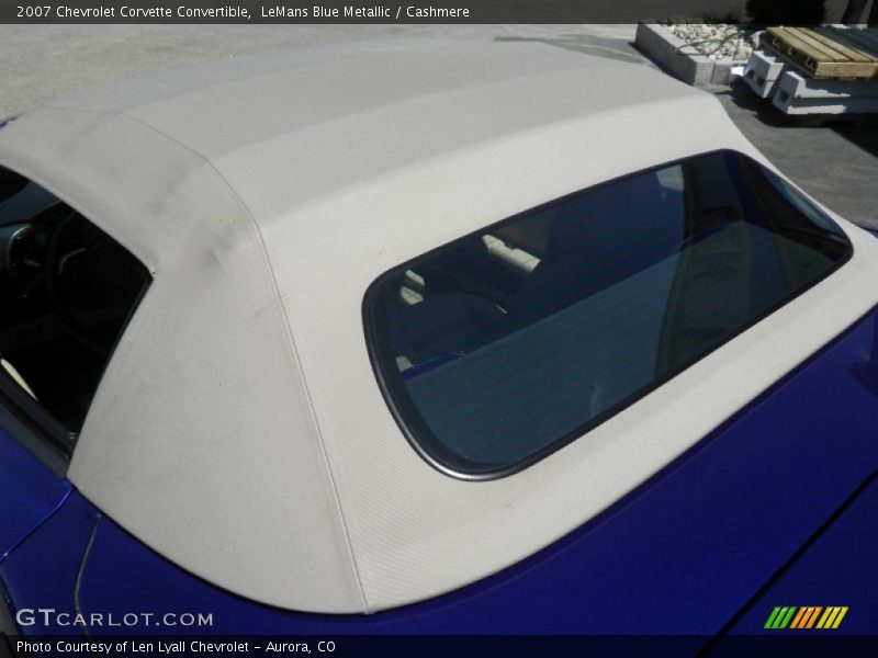 LeMans Blue Metallic / Cashmere 2007 Chevrolet Corvette Convertible