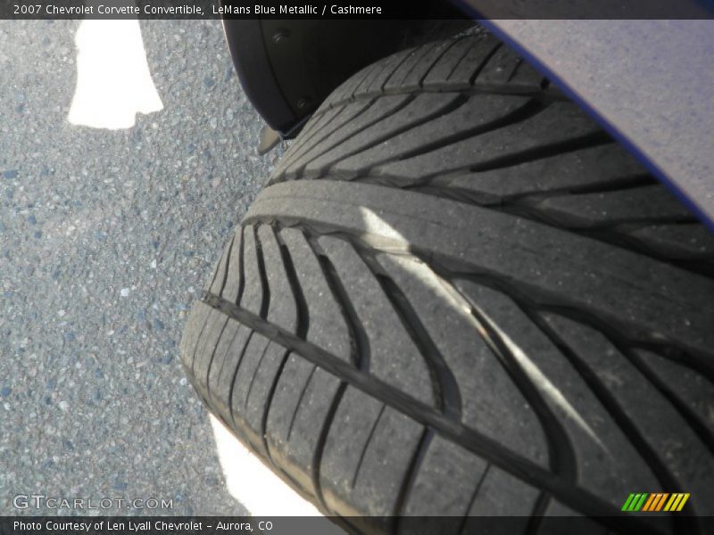 LeMans Blue Metallic / Cashmere 2007 Chevrolet Corvette Convertible