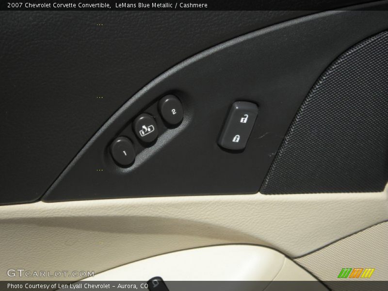 LeMans Blue Metallic / Cashmere 2007 Chevrolet Corvette Convertible