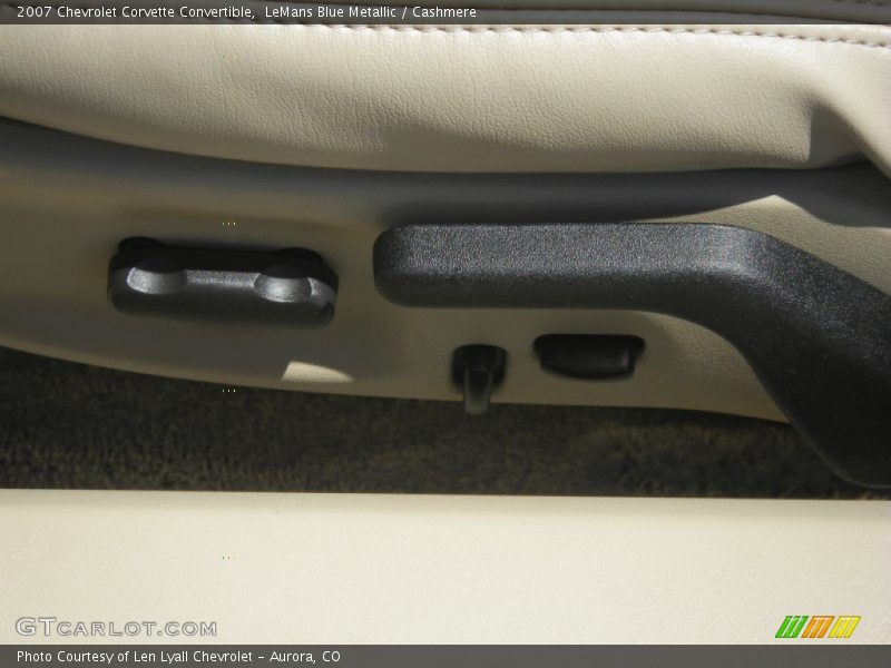 LeMans Blue Metallic / Cashmere 2007 Chevrolet Corvette Convertible