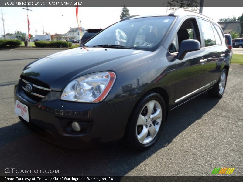 Urban Gray / Gray 2008 Kia Rondo EX V6