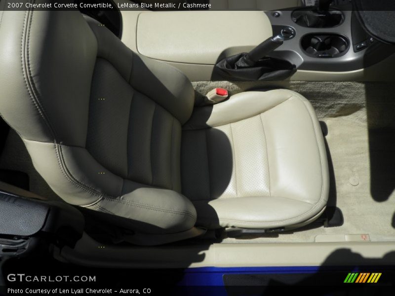 LeMans Blue Metallic / Cashmere 2007 Chevrolet Corvette Convertible