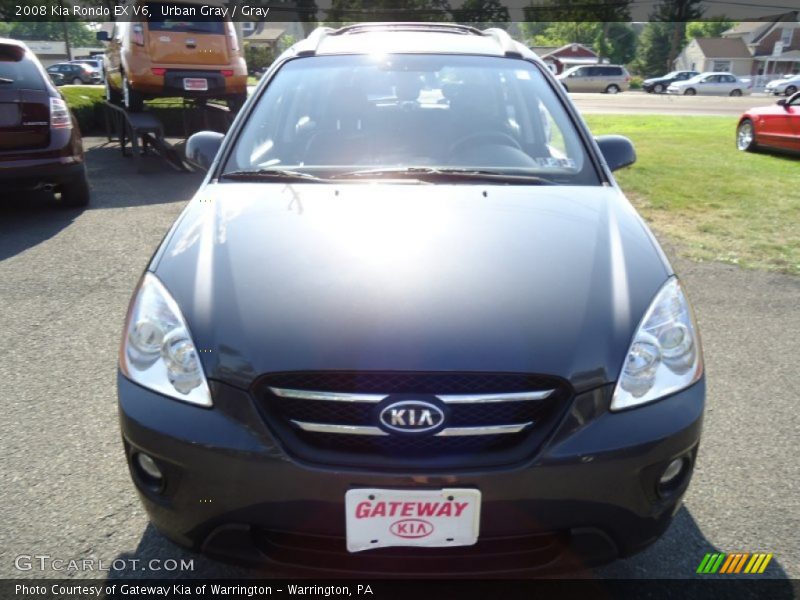 Urban Gray / Gray 2008 Kia Rondo EX V6