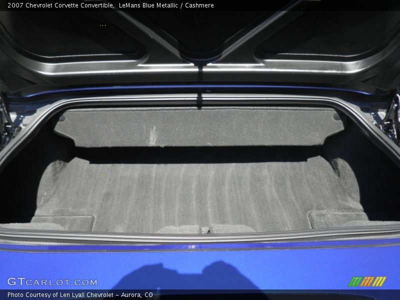 LeMans Blue Metallic / Cashmere 2007 Chevrolet Corvette Convertible