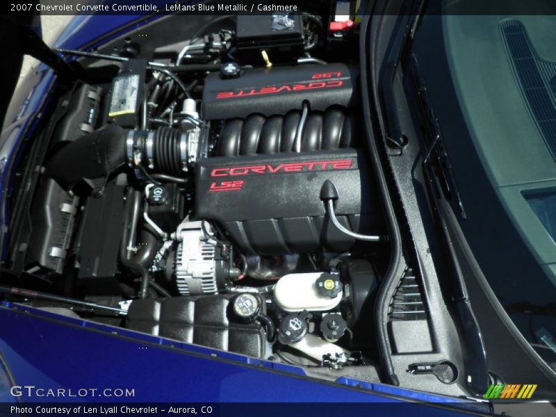  2007 Corvette Convertible Engine - 6.0 Liter OHV 16-Valve LS2 V8