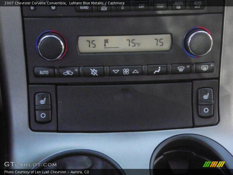 LeMans Blue Metallic / Cashmere 2007 Chevrolet Corvette Convertible