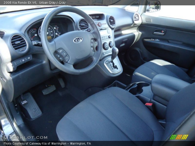 Urban Gray / Gray 2008 Kia Rondo EX V6