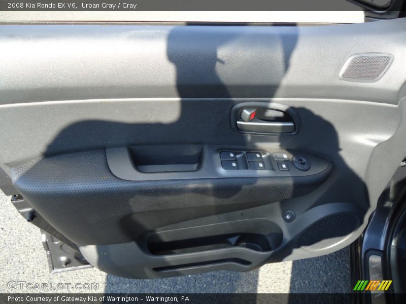Urban Gray / Gray 2008 Kia Rondo EX V6