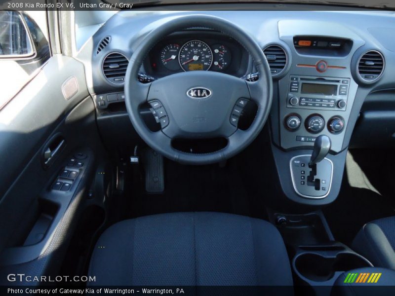Urban Gray / Gray 2008 Kia Rondo EX V6