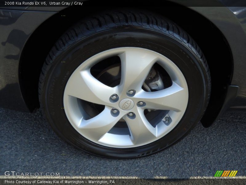 Urban Gray / Gray 2008 Kia Rondo EX V6