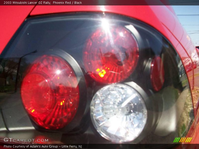 Phoenix Red / Black 2003 Mitsubishi Lancer OZ Rally