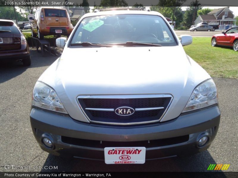 Silver / Gray 2006 Kia Sorento EX 4x4