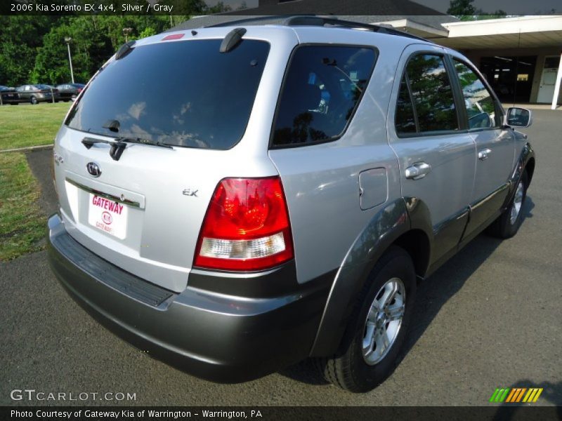 Silver / Gray 2006 Kia Sorento EX 4x4