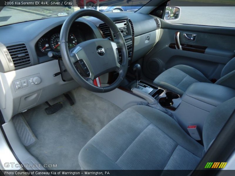 Silver / Gray 2006 Kia Sorento EX 4x4