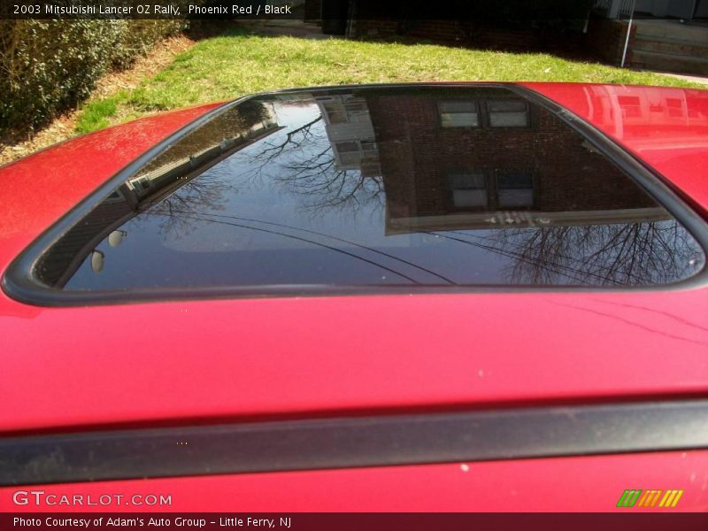 Phoenix Red / Black 2003 Mitsubishi Lancer OZ Rally