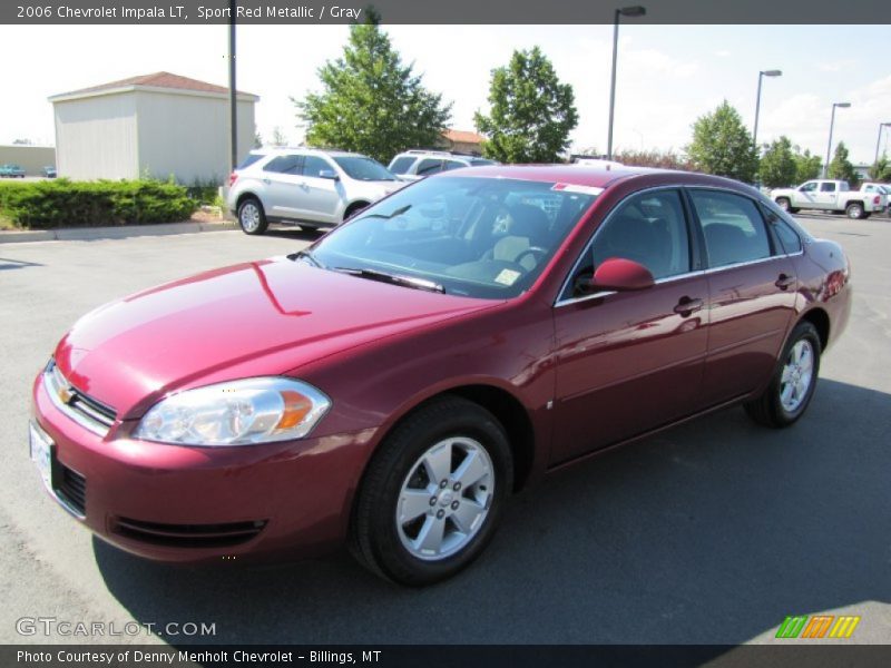 Sport Red Metallic / Gray 2006 Chevrolet Impala LT