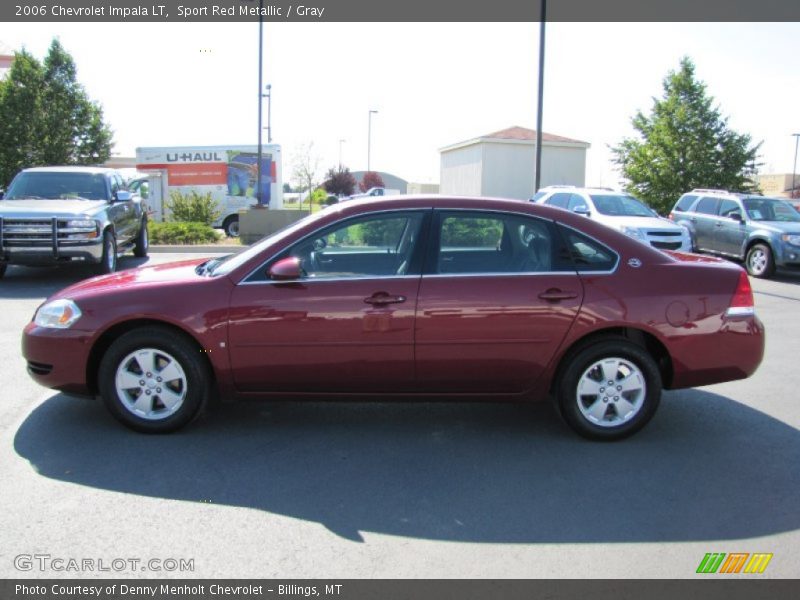Sport Red Metallic / Gray 2006 Chevrolet Impala LT