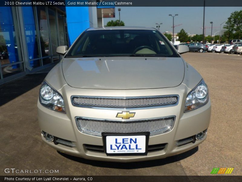 Gold Mist Metallic / Cocoa/Cashmere 2010 Chevrolet Malibu LTZ Sedan