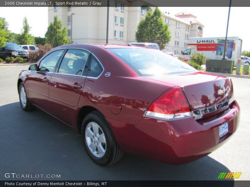 Sport Red Metallic / Gray 2006 Chevrolet Impala LT