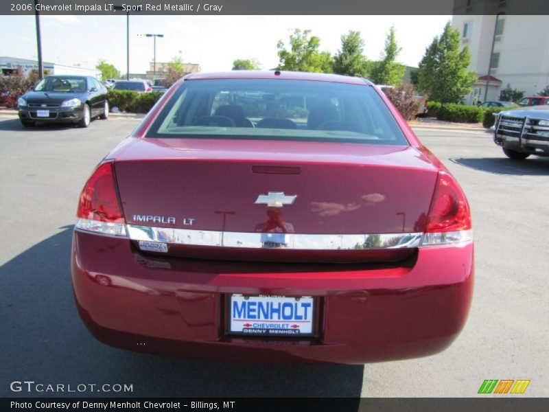 Sport Red Metallic / Gray 2006 Chevrolet Impala LT
