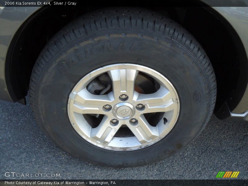 Silver / Gray 2006 Kia Sorento EX 4x4