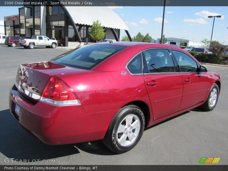 Sport Red Metallic / Gray 2006 Chevrolet Impala LT