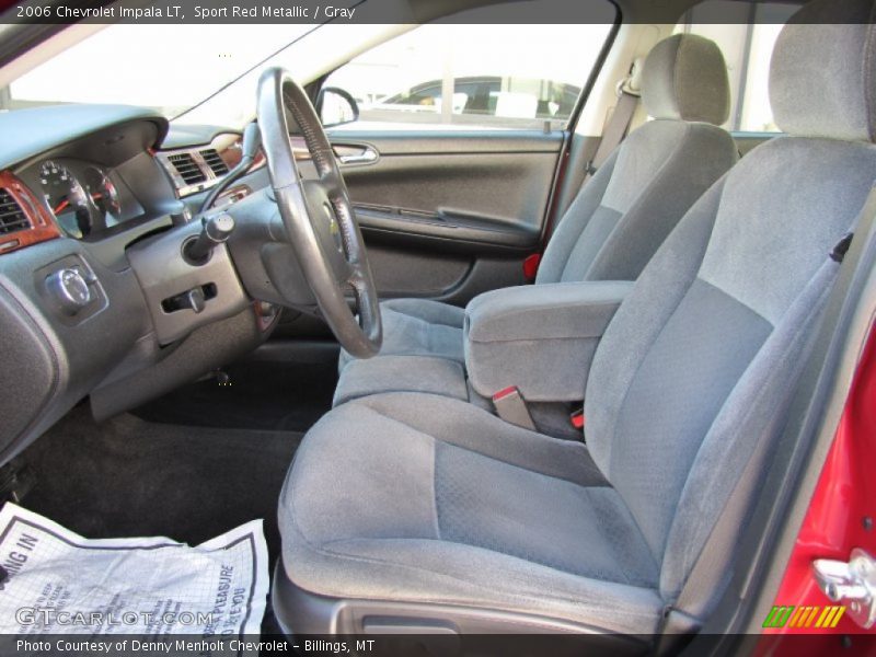 Sport Red Metallic / Gray 2006 Chevrolet Impala LT