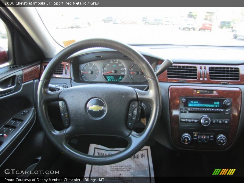 Sport Red Metallic / Gray 2006 Chevrolet Impala LT