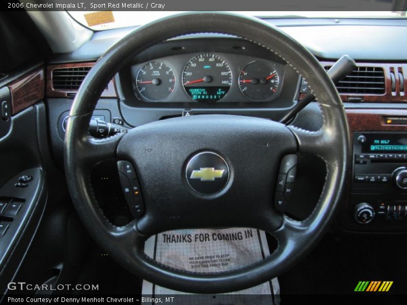 Sport Red Metallic / Gray 2006 Chevrolet Impala LT