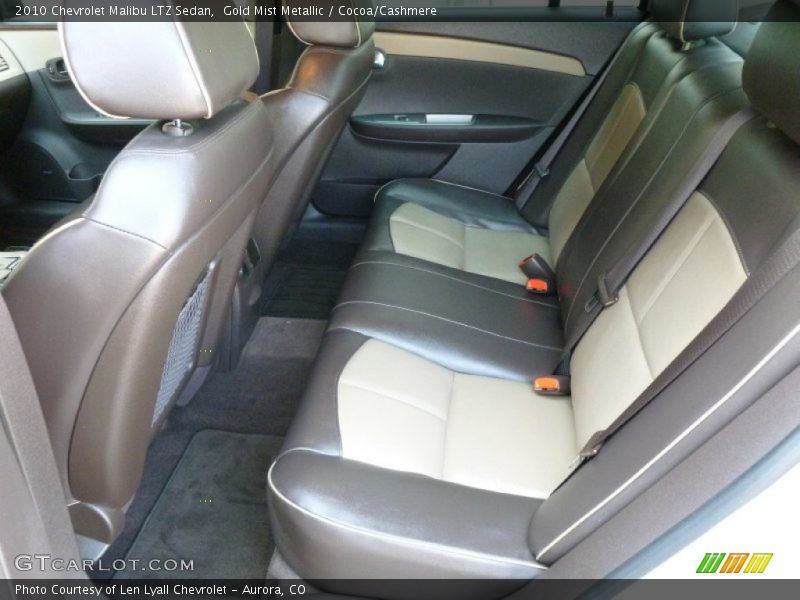 Gold Mist Metallic / Cocoa/Cashmere 2010 Chevrolet Malibu LTZ Sedan