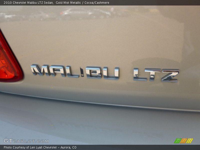 Gold Mist Metallic / Cocoa/Cashmere 2010 Chevrolet Malibu LTZ Sedan