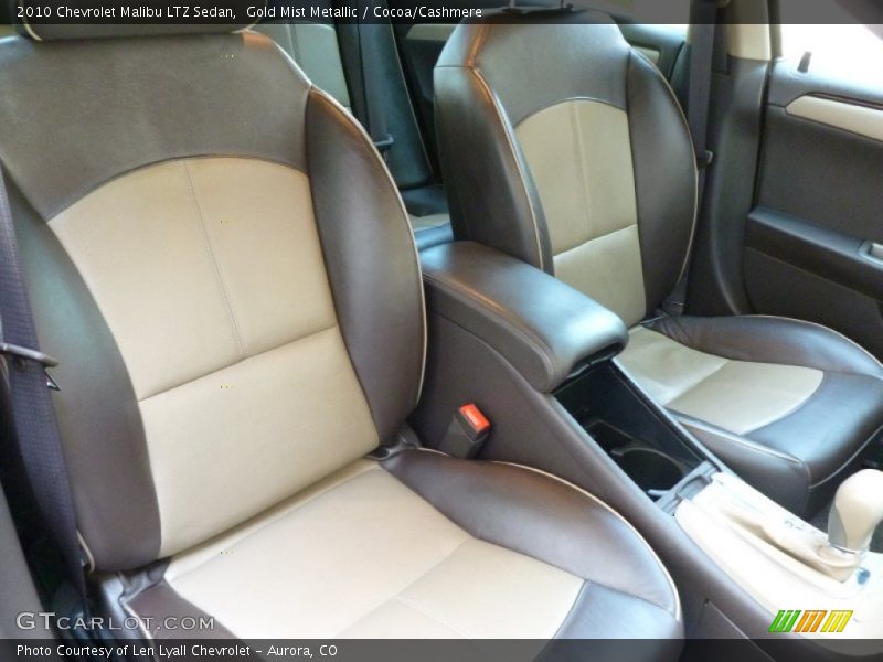 Gold Mist Metallic / Cocoa/Cashmere 2010 Chevrolet Malibu LTZ Sedan