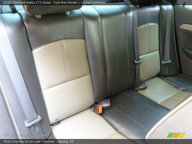 Gold Mist Metallic / Cocoa/Cashmere 2010 Chevrolet Malibu LTZ Sedan