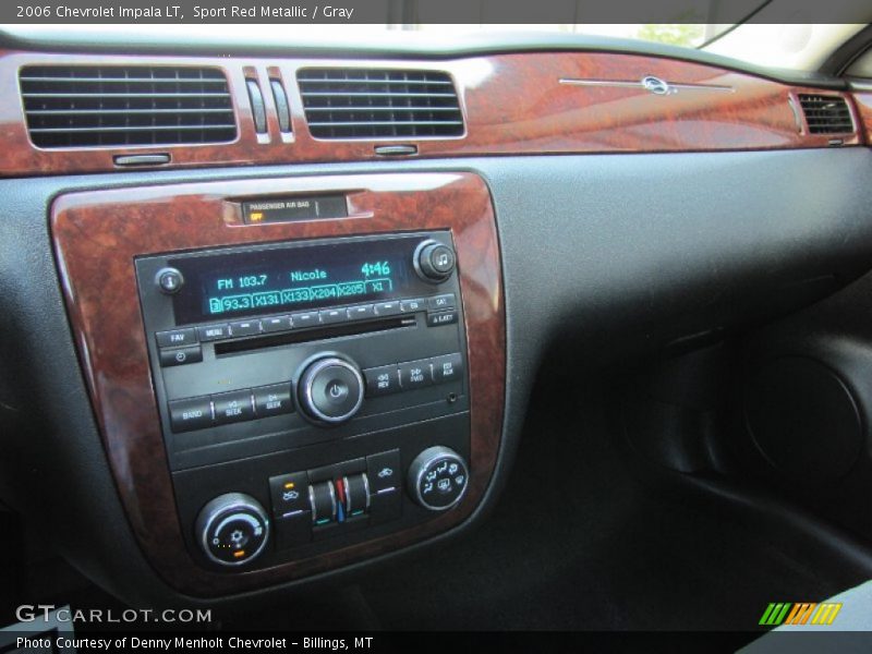 Sport Red Metallic / Gray 2006 Chevrolet Impala LT