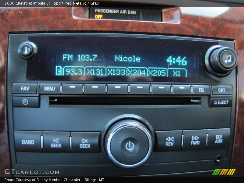 Sport Red Metallic / Gray 2006 Chevrolet Impala LT