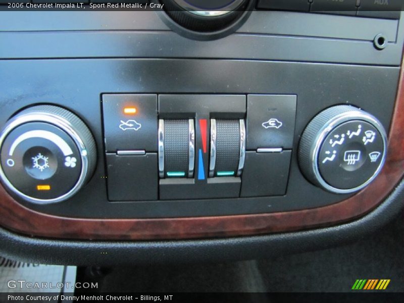 Sport Red Metallic / Gray 2006 Chevrolet Impala LT