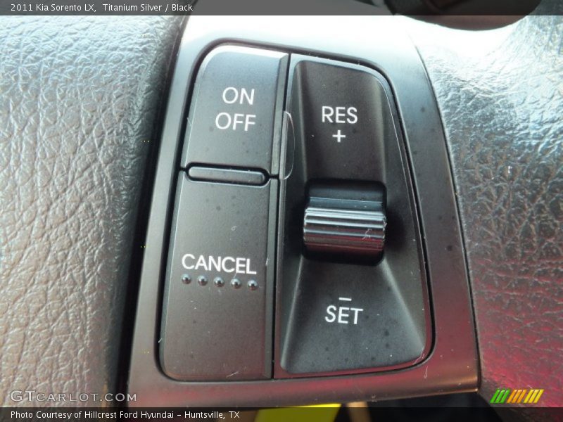 Titanium Silver / Black 2011 Kia Sorento LX