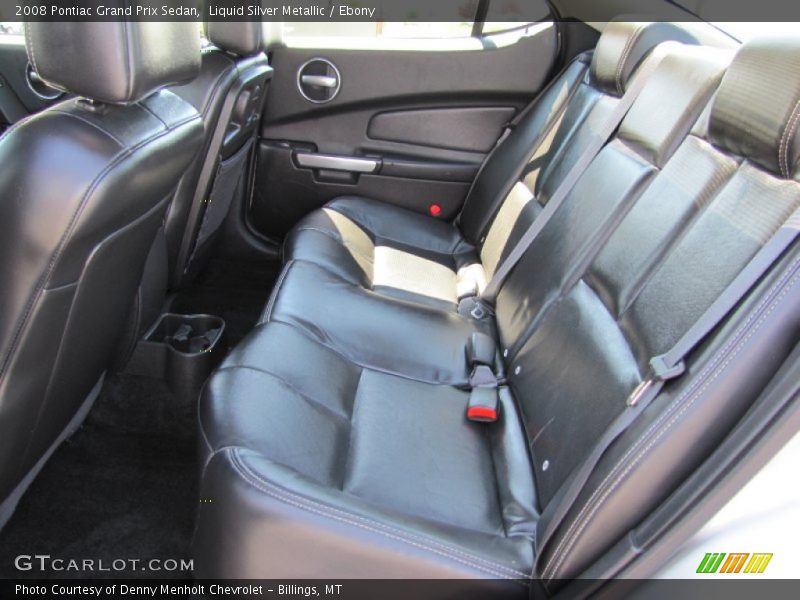 Liquid Silver Metallic / Ebony 2008 Pontiac Grand Prix Sedan